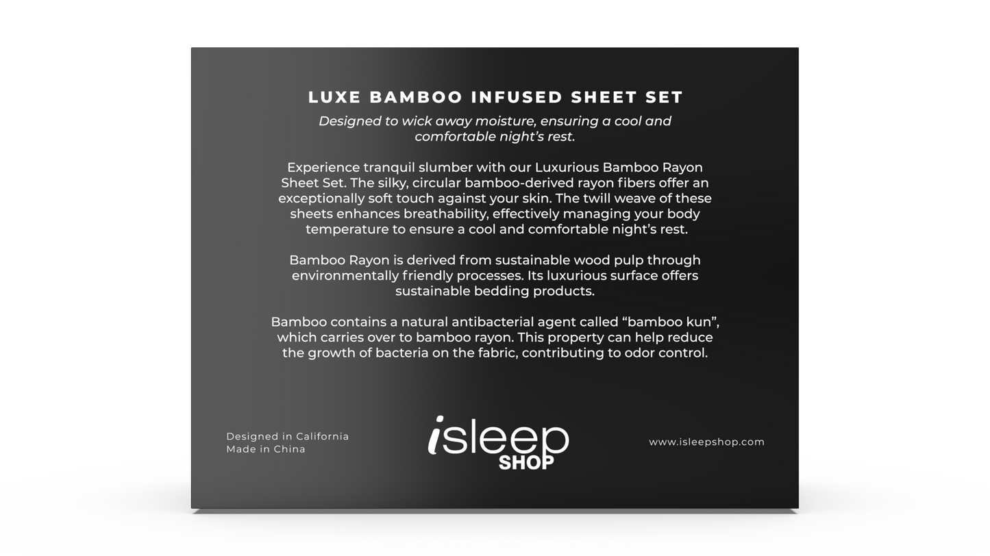 Luxe Bamboo Infused Sheet Set